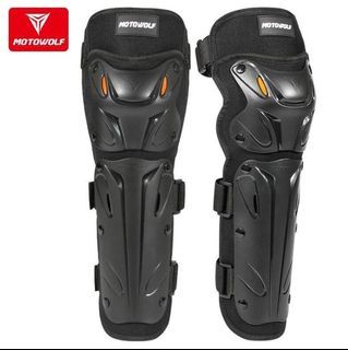 Unisex Motowolf Motorcycle Scooter Knee/Elbow Pads Safety Protective Gear Set (Original)(Long Version)