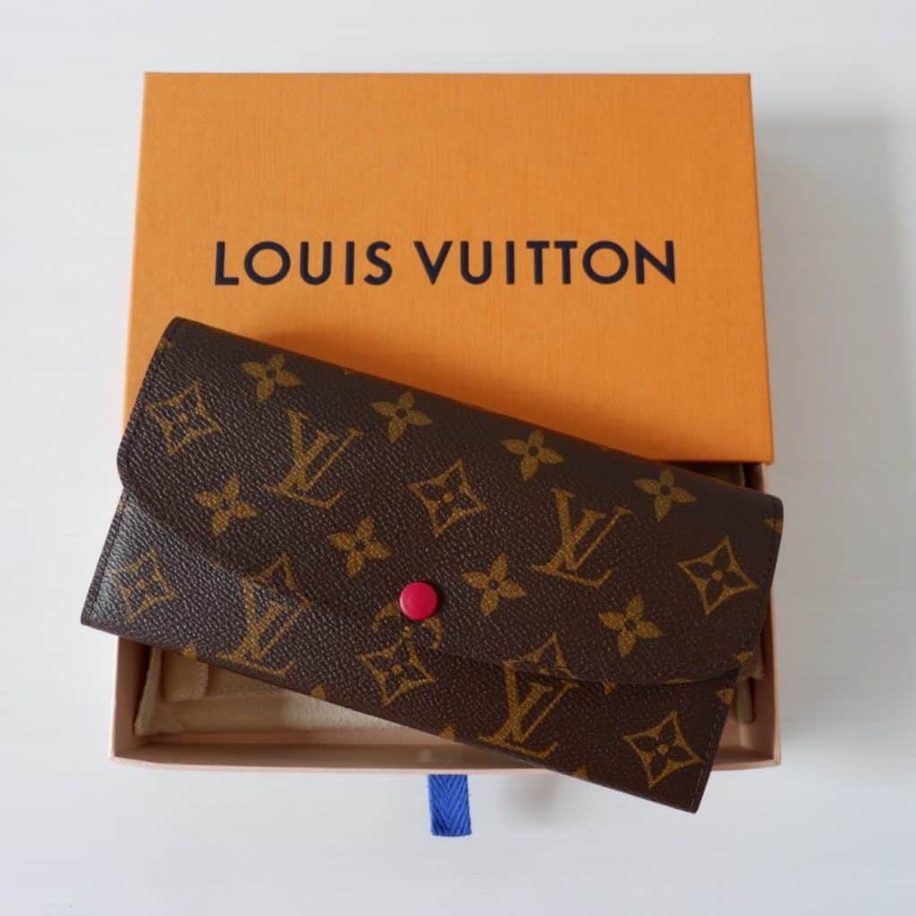 Louis Vuitton Emilie Wallet Monogram Orange - THE PURSE AFFAIR