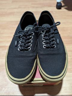 Vans sale gamuza black