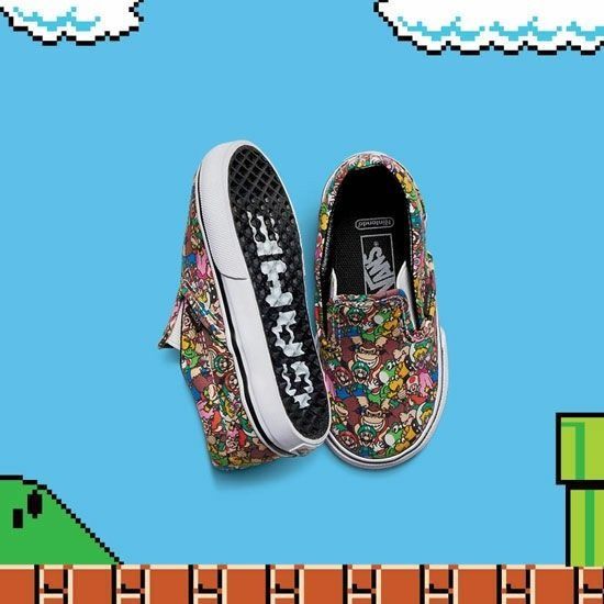 Vans X Nintendo Super Mario Shoes