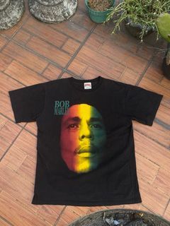 VINTAGE 90s BOB MARLEY POTRAIT ART WORK TEES