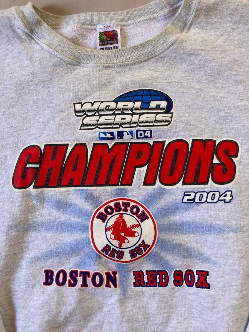 Boston Red Sox Vintage MLB Crewneck Sweatshirt Hoodie Shirt for
