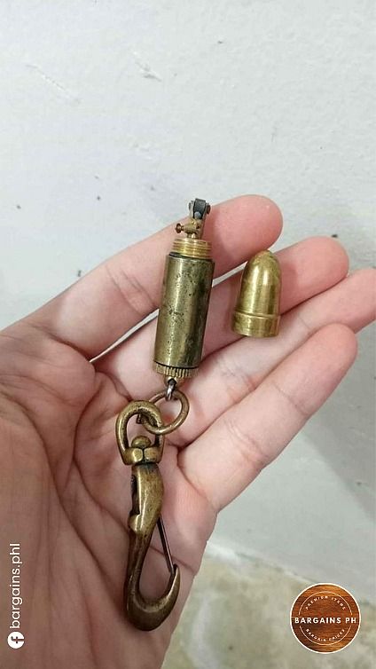 Vintage Bullet Lighter and Keychain, Hobbies & Toys, Memorabilia