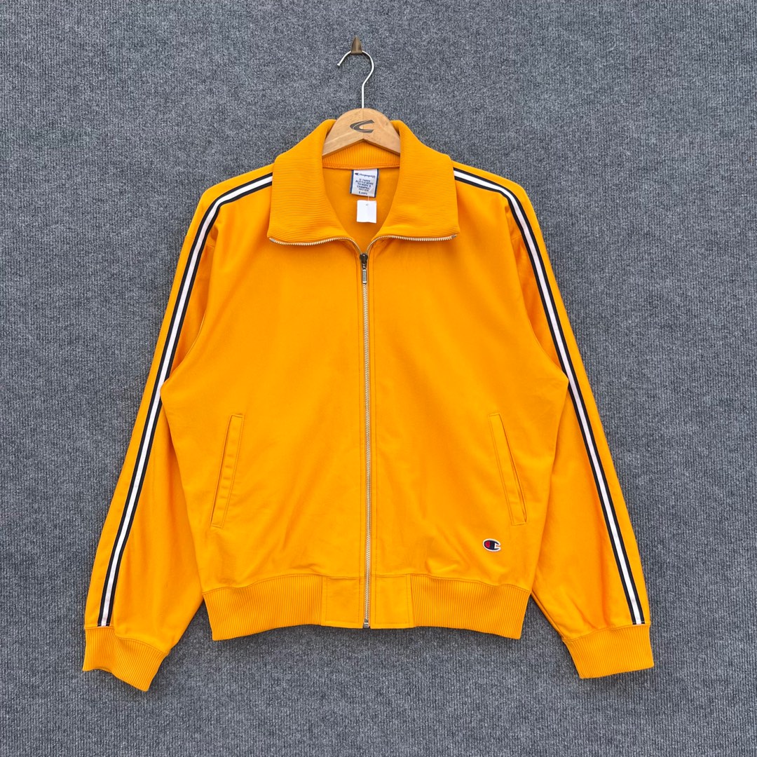 Vintage Champion Tracktop Jacket Men s Fashion Coats Jackets and Outerwear on Carousell