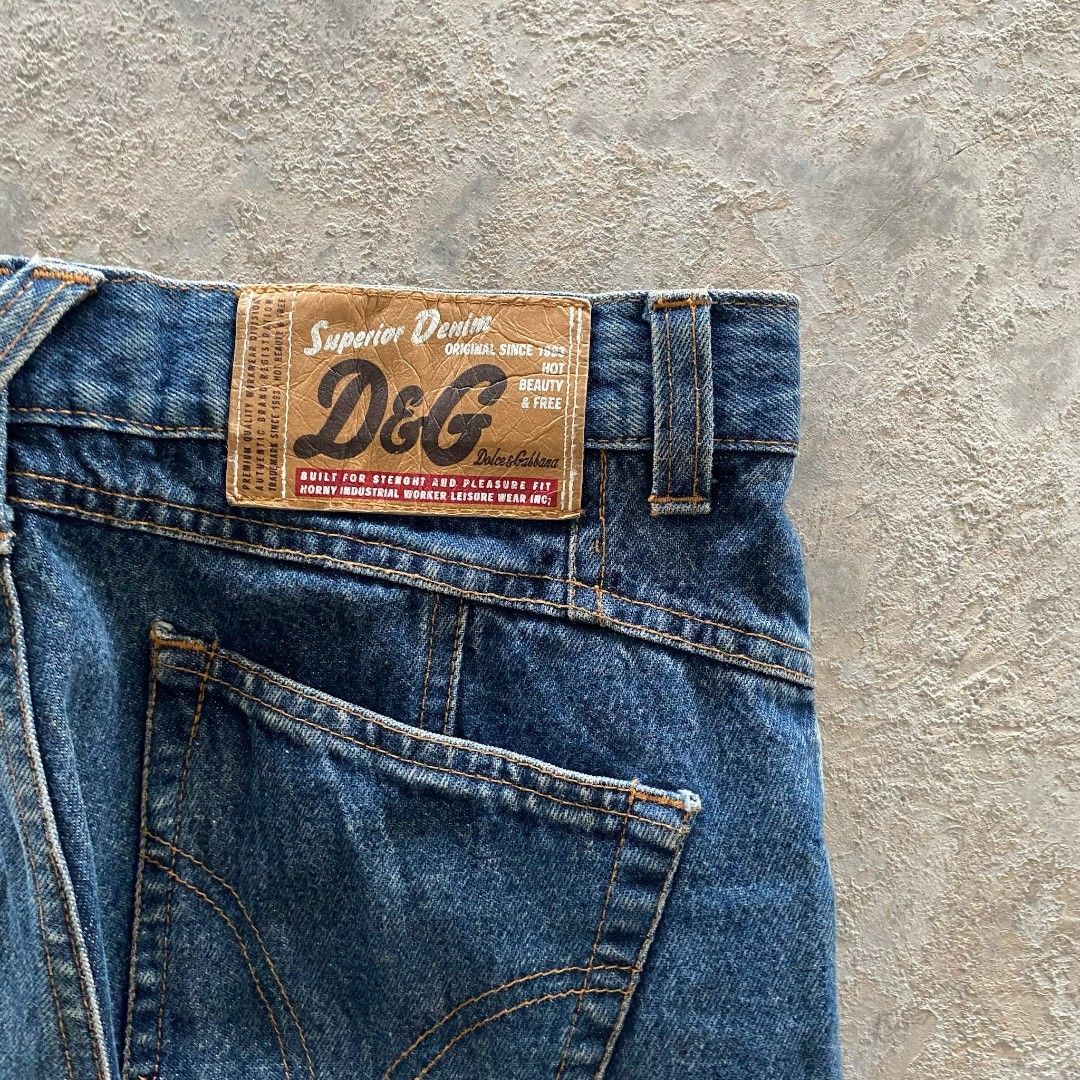 Vintage D&G jeans, Men's Fashion, Bottoms, Jeans on Carousell