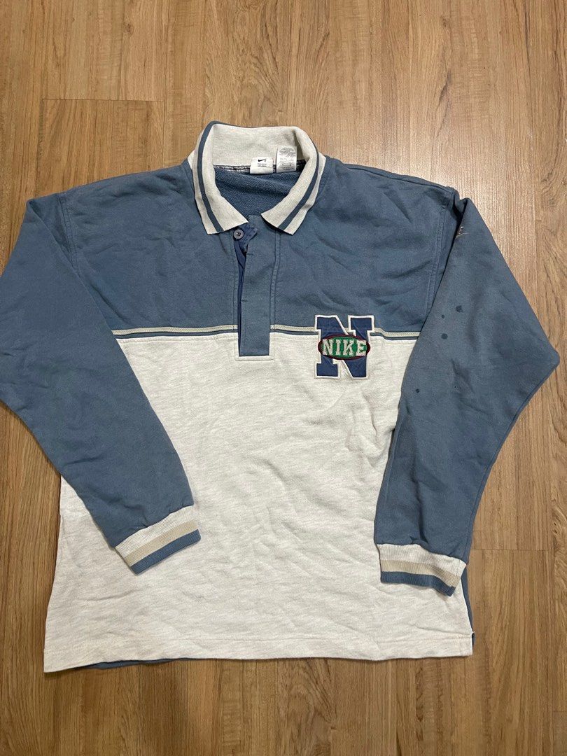 Vintage nike rugby shirt sales