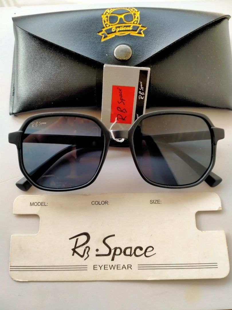 Vintage sunglasses 80s, Size: RB Space, made in China, Rare/limited  edition, Full tag logo brand, Frame optyl, New old stock/kondisi baru hanya  stock