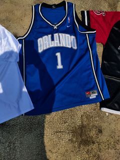 Vintage 90s NBA Nike Orlando Magic Tracy McGrady #1 Jersey sz XL +2 Length