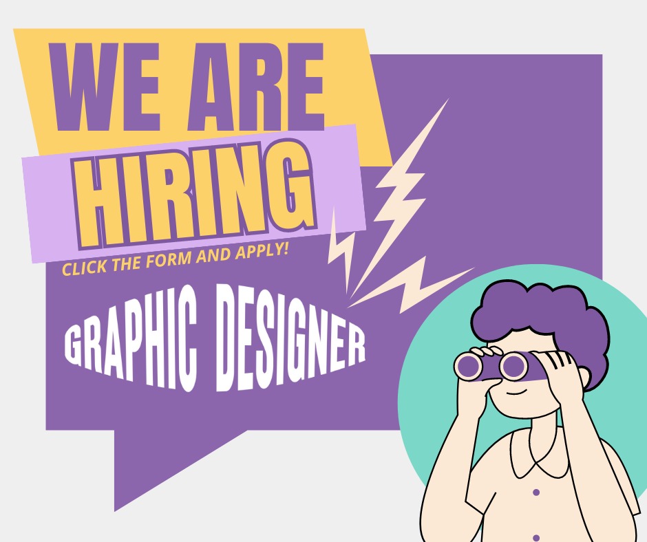 WE ARE HIRING Graphic Designer, Jobs & Opportunities, Creative, Media