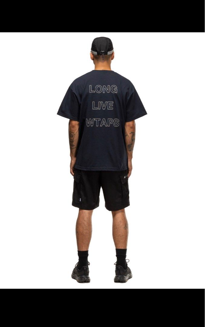 WTAPS LLW / SS / COTTON 23SS NAVY not COLLEGE SIGN, 男裝, 上身及