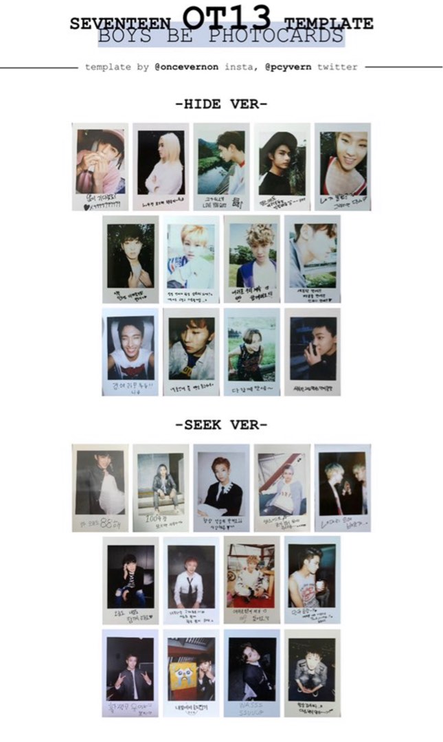 wtt/lf/wts seventeen boys be joshua to scoups photocard