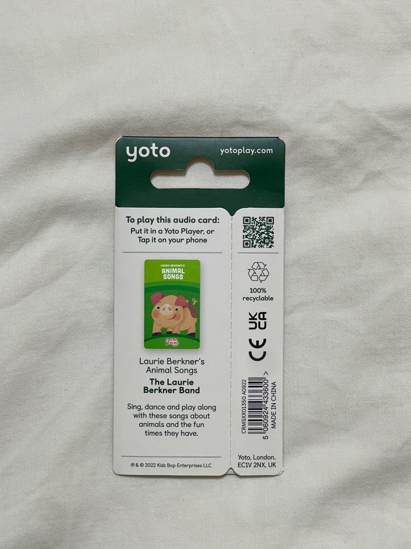 Pacchetto Di Schede Audio Yoto - The Laurie Berkner Collection - Per Tutte Le Età