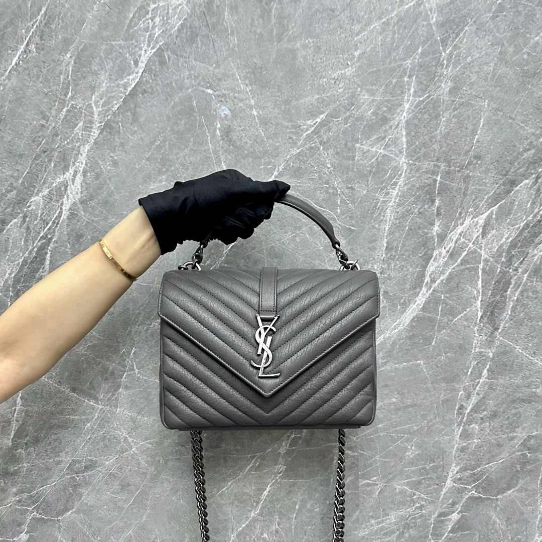 ysl college bag, Luxury, Bags & Wallets on Carousell