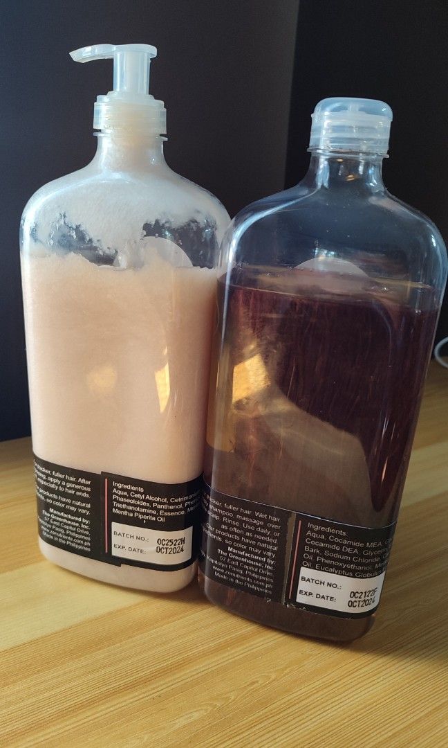 Zenutrients Gugo Strengthening Shampoo and Conditioner 1 Liter on Carousell