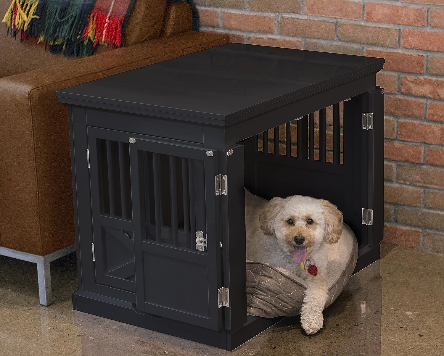 Merry products end store table pet crate