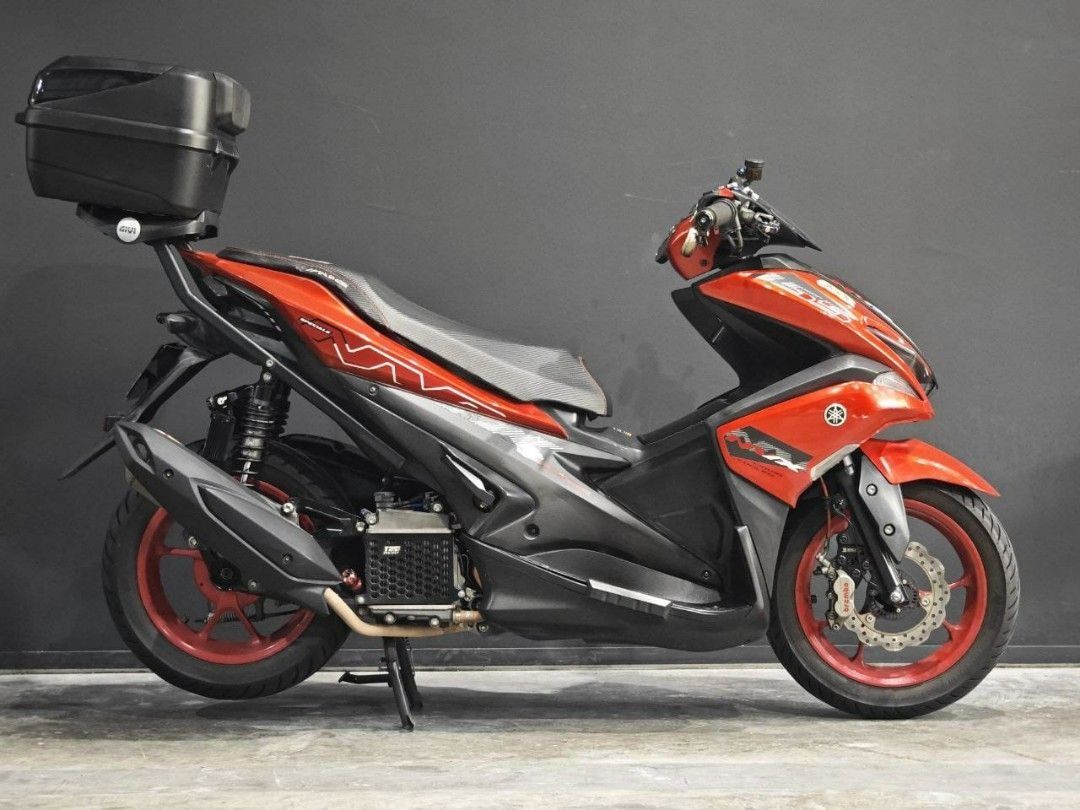 $0 Ride Away Yamaha Aerox 155, Motorcycles, Motorcycles for Sale, Class ...