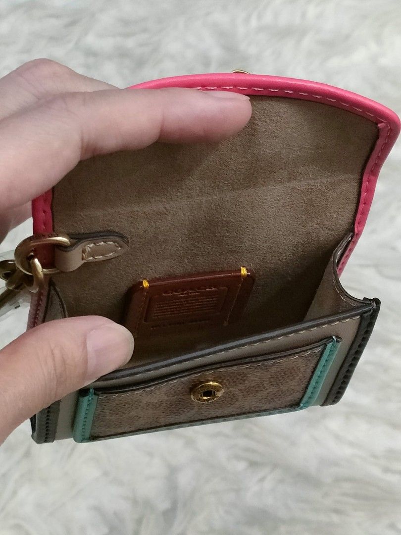 Coach parker colorblock quilted online