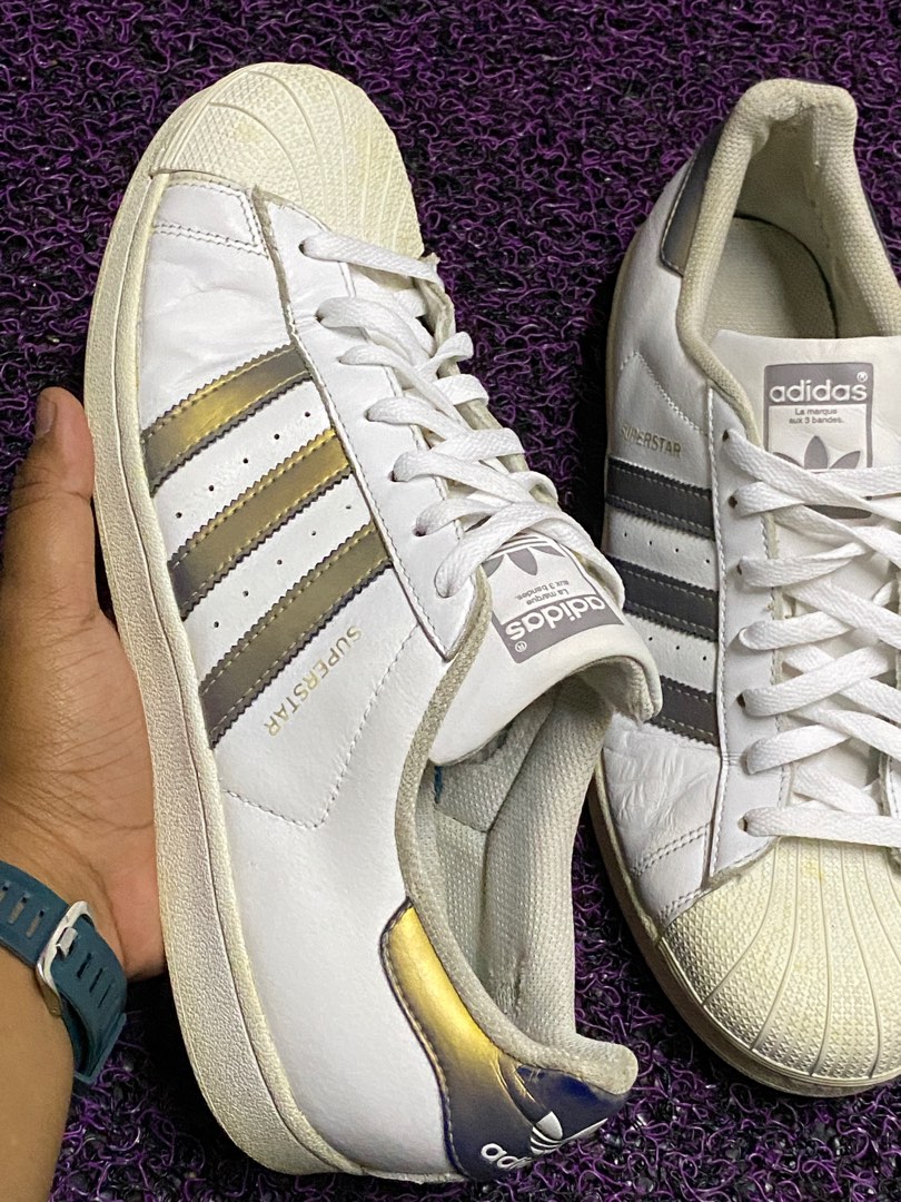 Adidas superstar shop gold uk