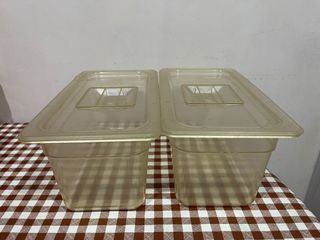 Rectangular plastic container - CON-MW-SKP-1000A - Microwaveable