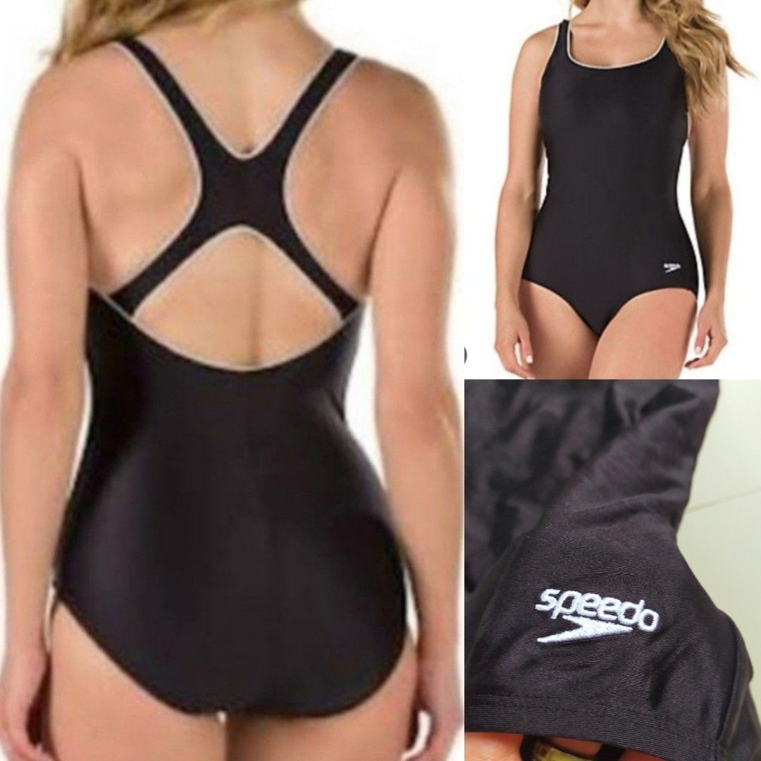 2xl Speedo Plus Size Conservative Ultraback One Piece Swimsuit On