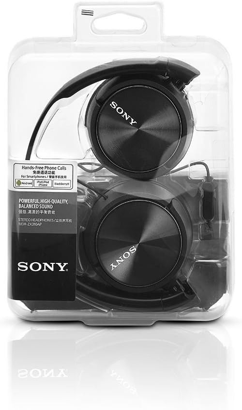 Sony Dynamic Closed-type Headphones Mdr-zx310-b Black Series SONY