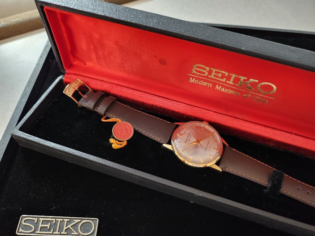 罕有極美品,62年,Seiko Crown Special, 15021, 23 石, 14K Gold Filled