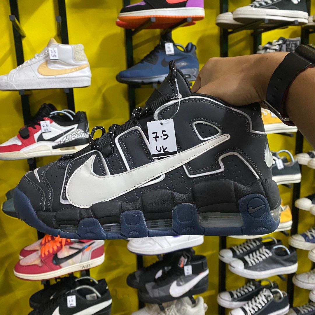 7.5 uk Nike Uptempo Men s Fashion Footwear Sneakers on Carousell