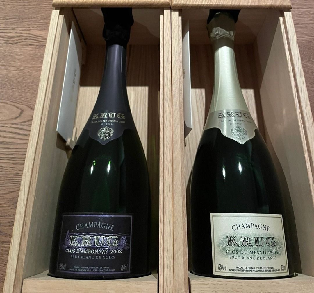 2002 Krug Clos Du Mesnil Champagne Blend