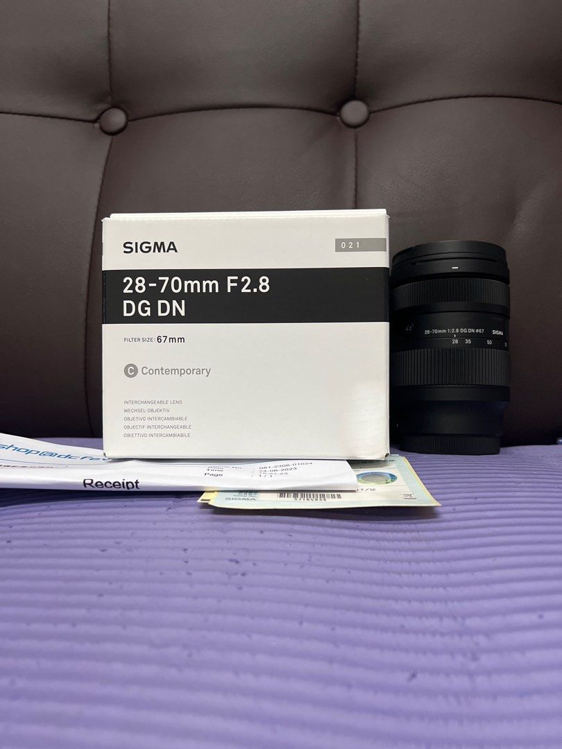 完美無瑕香港行貨有保養(2026-1） Sigma 28-70 28-70mm F2.8 Sony FE