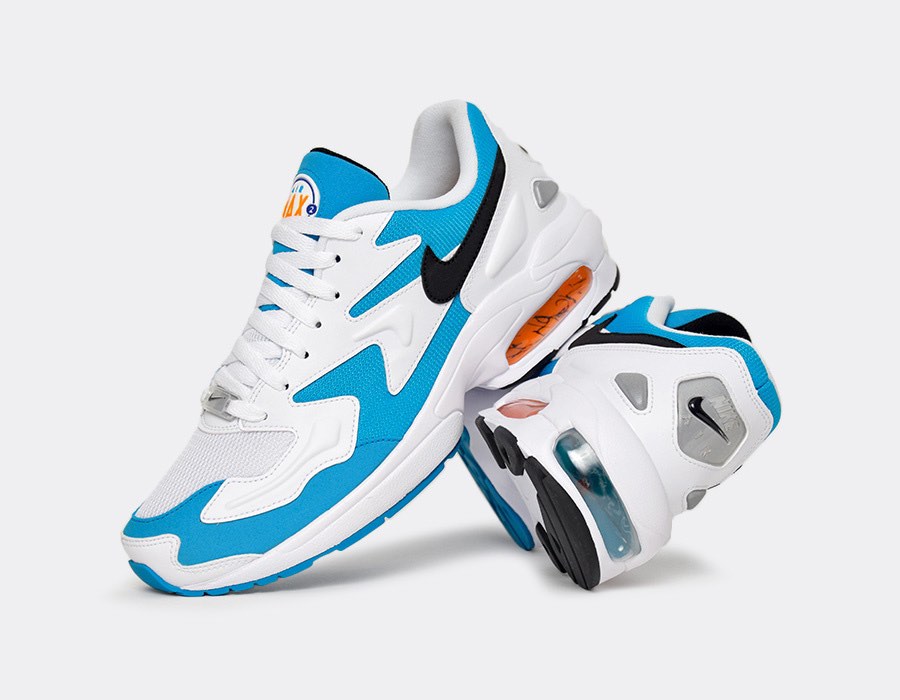 Nike air top max 2. white