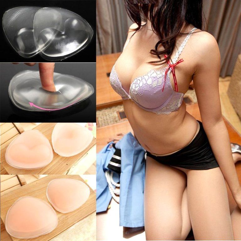 🆕️ Silicone Bra Inserts Push-up Pads Reusable Breast Lift Enchancer,  Women's Fashion, Undergarments & Loungewear on Carousell