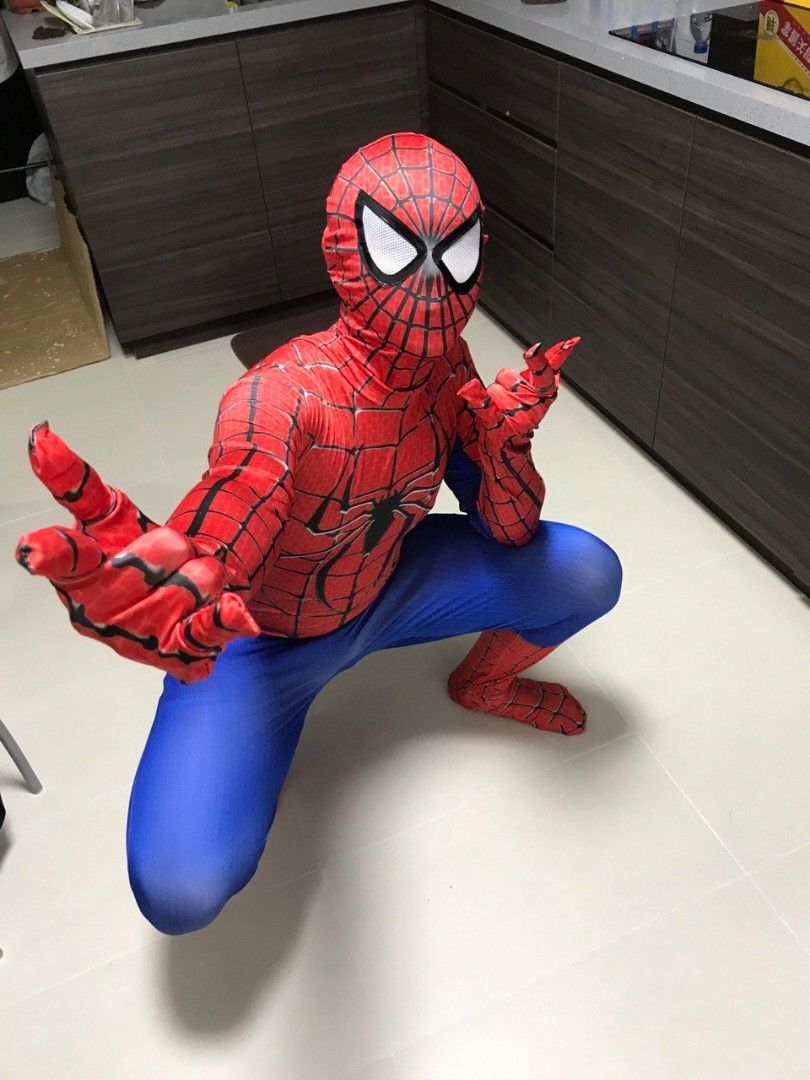 3-12 Years Kids Spider-man Cosplay Costume Spiderman Costume Party