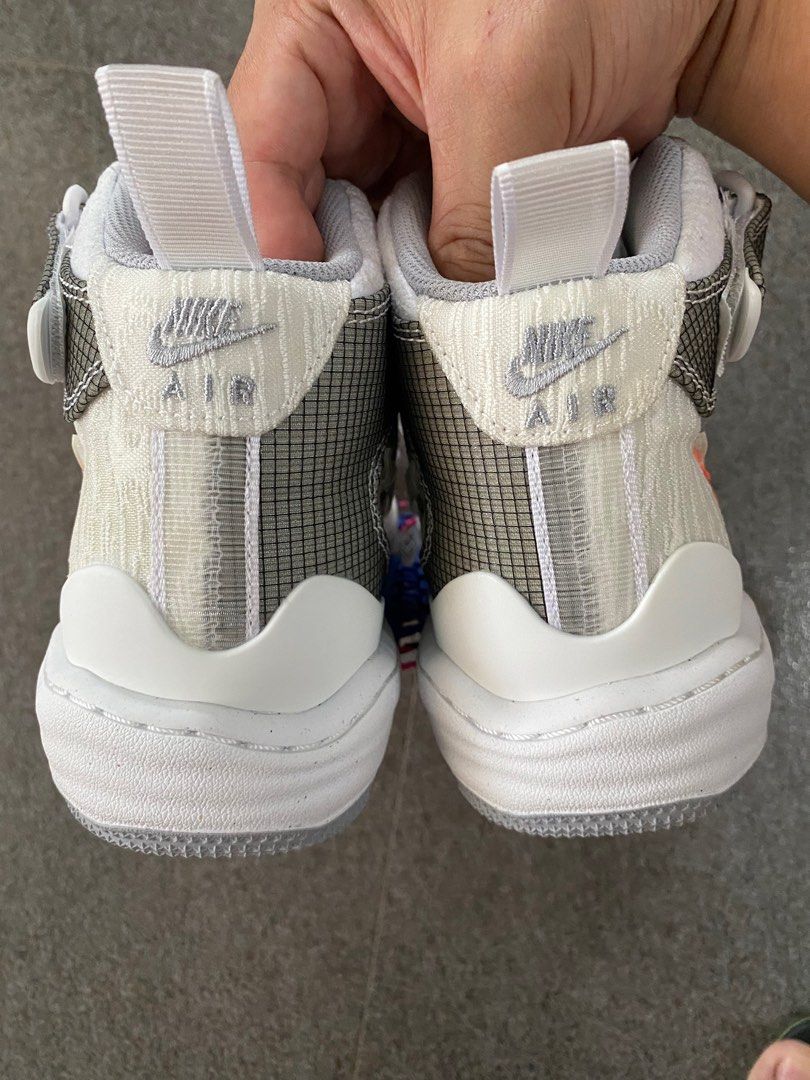 AIR FORCE 1 MID X OFF-WHITE US6.5 (Category: Sneakers) located in Malvar. Submitted by hoilafong_1988 (Listing ID 1249650841, Image 3). Description: PHP9,595(SRP PRICE) US6.5 or EU39(mens) fitted only damaged tissue paper (see photo) meet up in SM Lipa, The Outlets or Waltermart Tanauan Batangas.