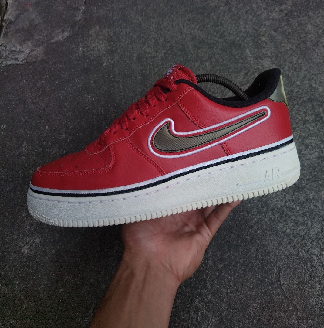 Nike Air Force 1 Low Sport. NBA Varsity Red. #Nike - Depop