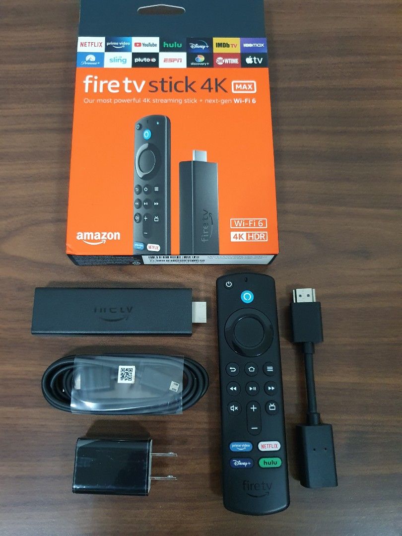 Amazon fire stick 4k max, TV & Home Appliances, TV & Entertainment, Blu