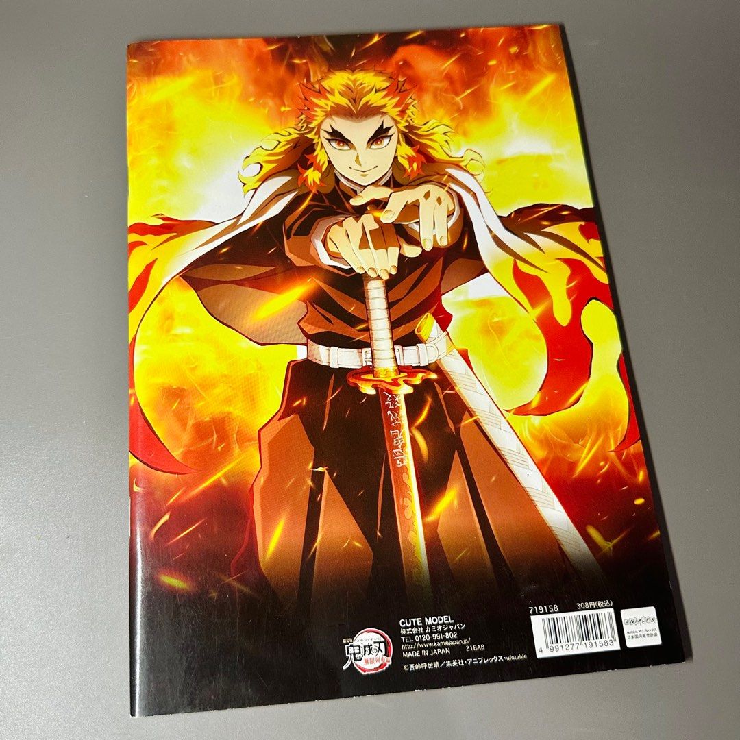 Demon Slayer Kimetsu no Yaiba Notebook Mugen Train Version : Buy Online at  Best Price in KSA - Souq is now : Toys