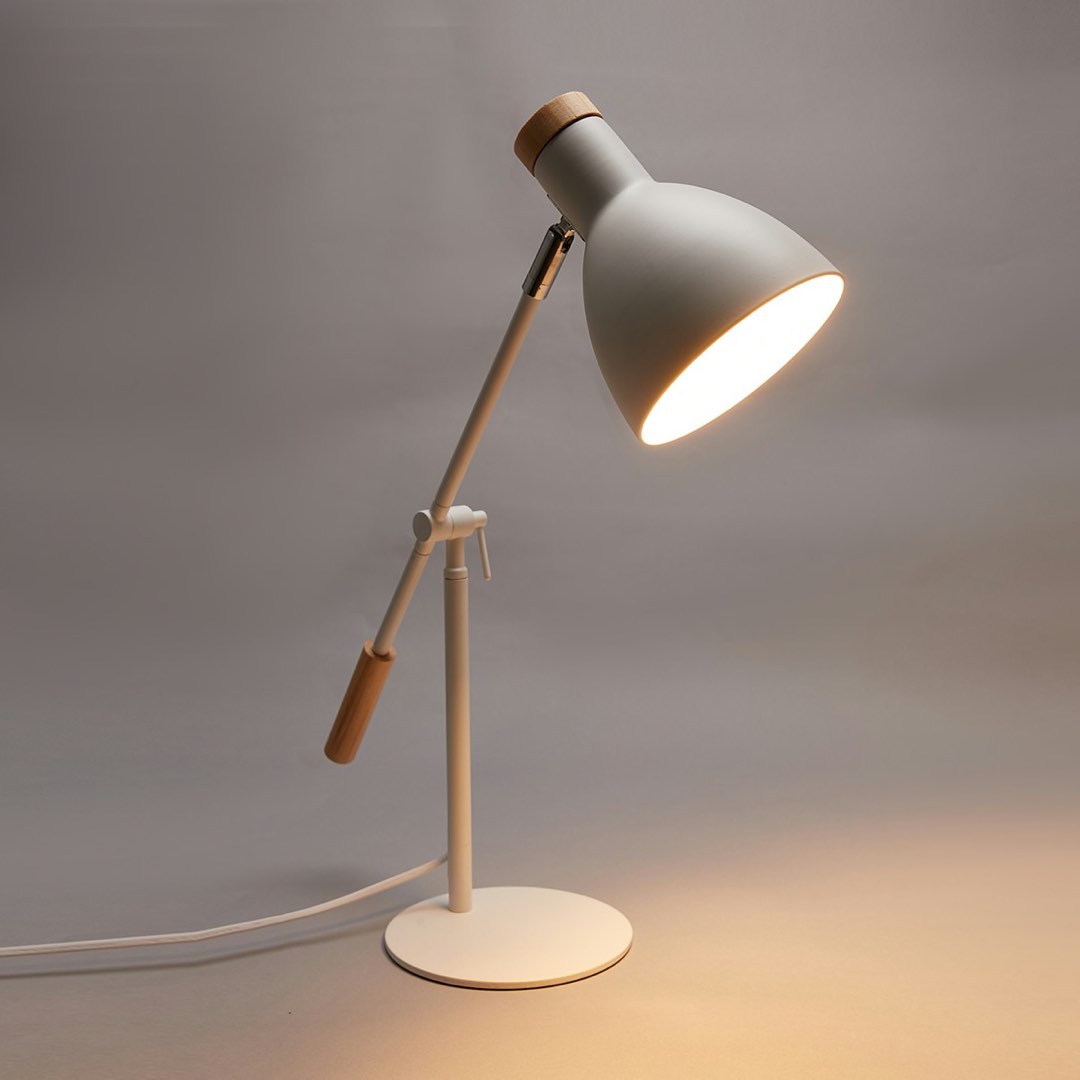 Anko Cantilever Desk Lamp white Furniture Home Living
