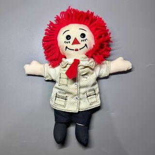 Applause Hasbro Vintage (Raggedy Ann) Andy Plush (gimmick not working, shirt needs cleaning) 22cm - Php 250