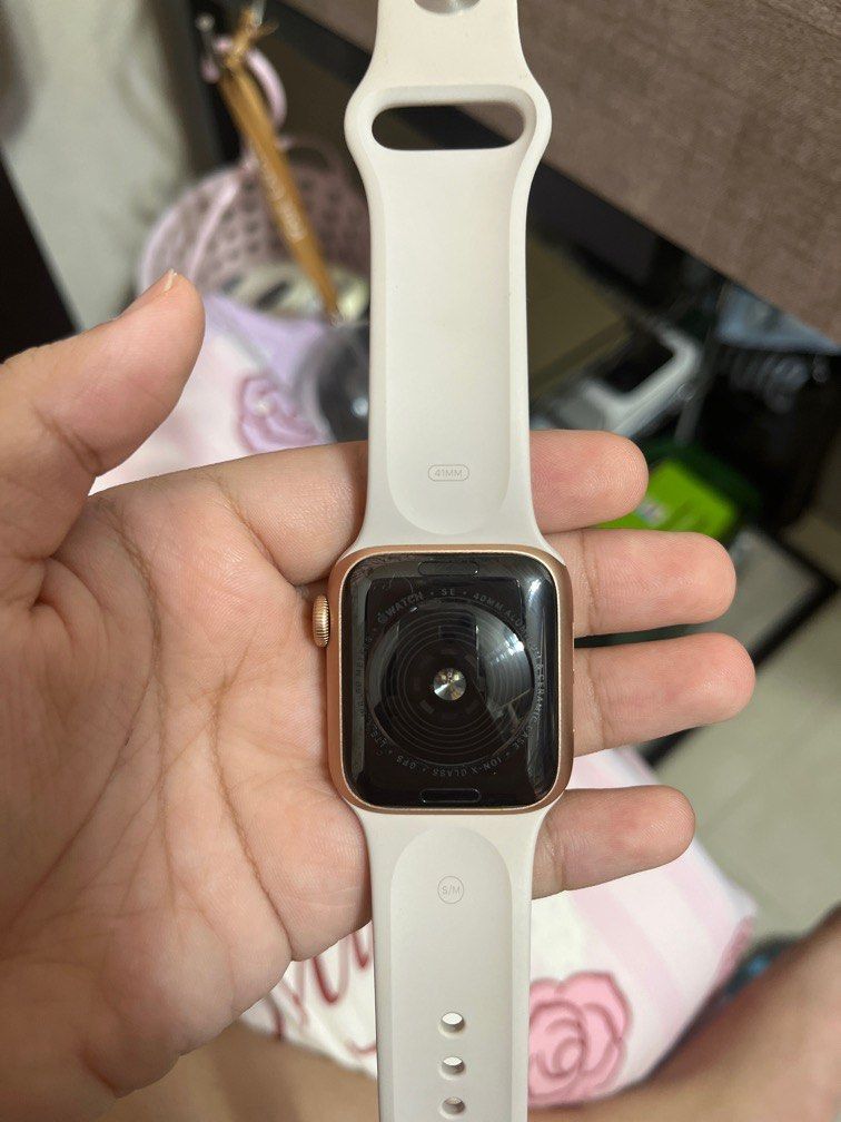 Apple Watch SE (GPS+Cellular) 40mm Gold Aluminium 有盒, 手提電話