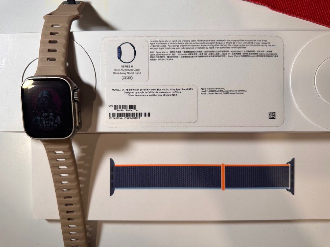 Apple watch series best sale 6 44mm model a2292