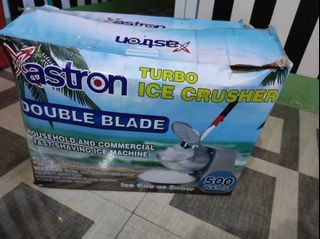 astron ice crusher double blade