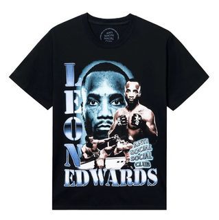 Authentic Antisocial Social Club ASSC x UFC Leon Edwards Tee