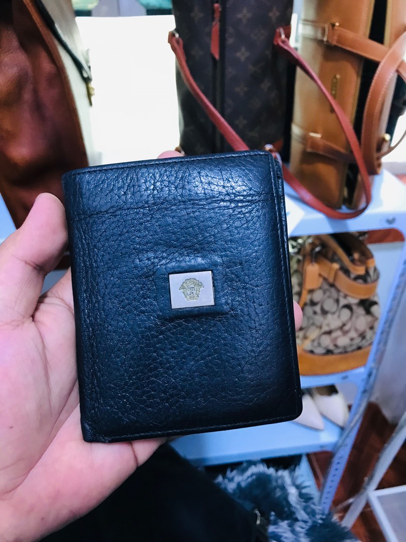 Authentic gianni versace wallet, Luxury, Bags & Wallets on Carousell