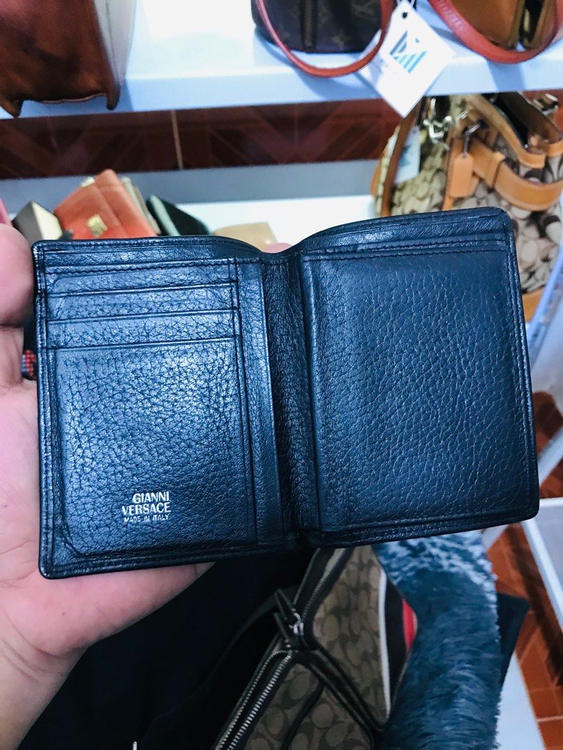 Authentic gianni versace wallet, Luxury, Bags & Wallets on Carousell