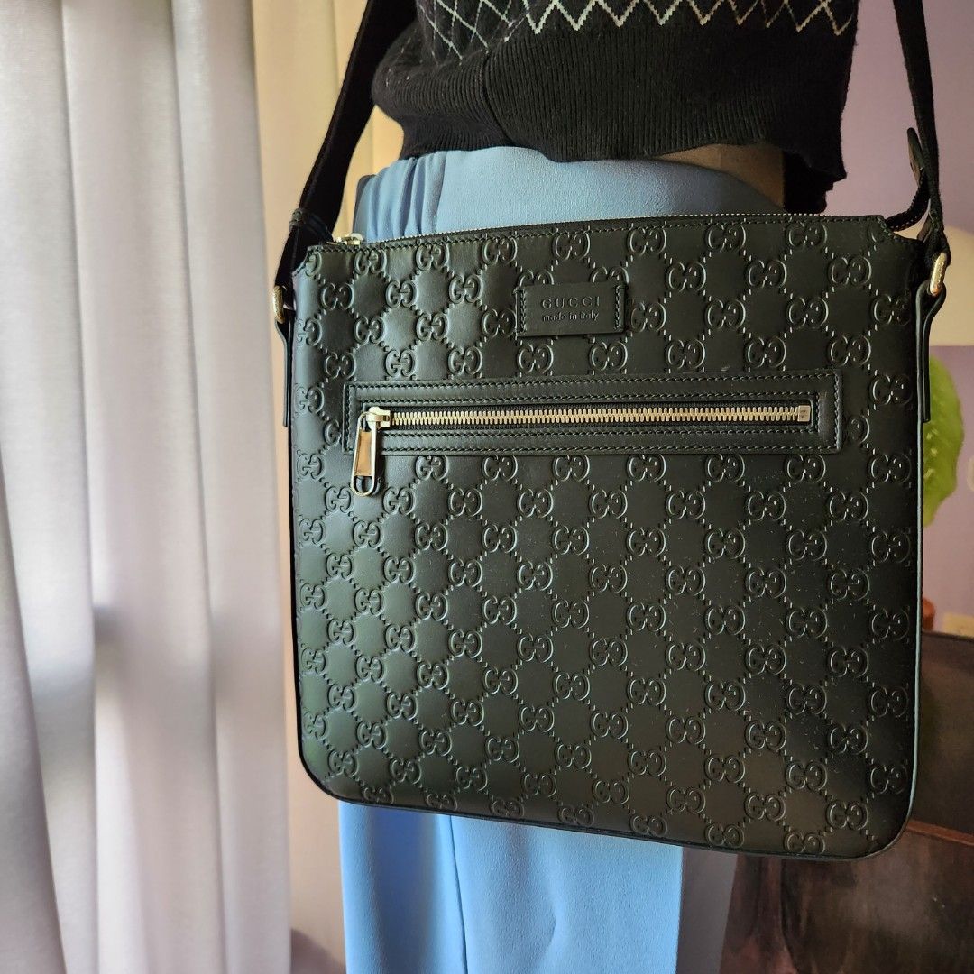 Gucci sling bag unisex, Luxury, Bags & Wallets on Carousell