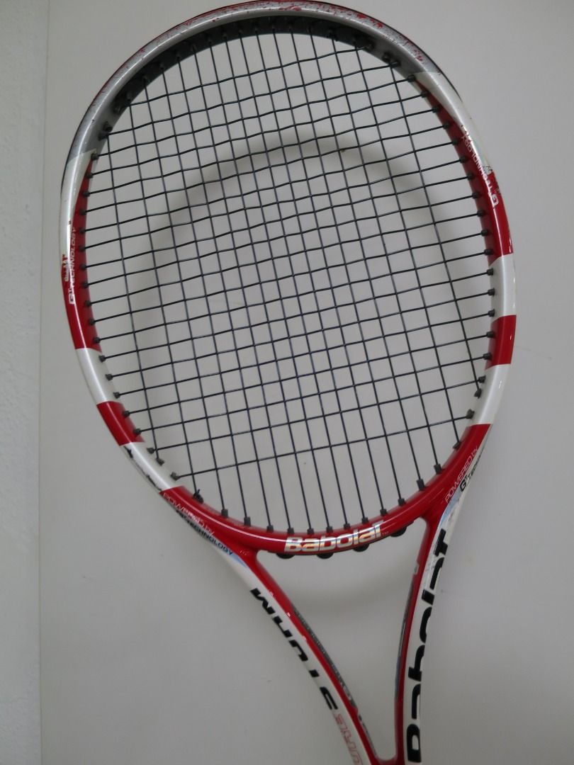 BABOLAT Pure Storm GT 295g 98sq G2 Bumper damaged, Sports 