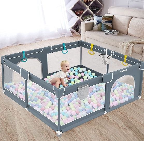 Baby Playpen PlayPens for Babies and Toddlers Large Play Yard for