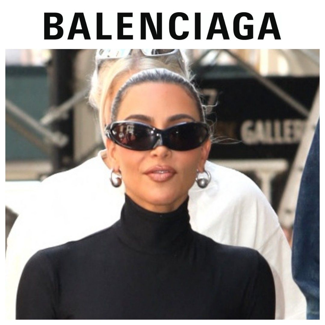 Balenciaga skin cat xxl sunglasses, 女裝, 手錶及配件, 眼鏡