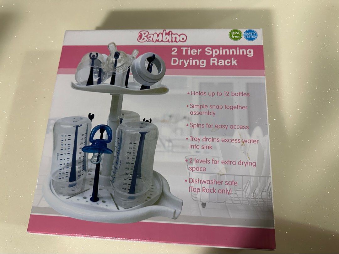 Playtex 2 tier spinning drying rack clearance