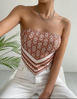 Bandana tube top